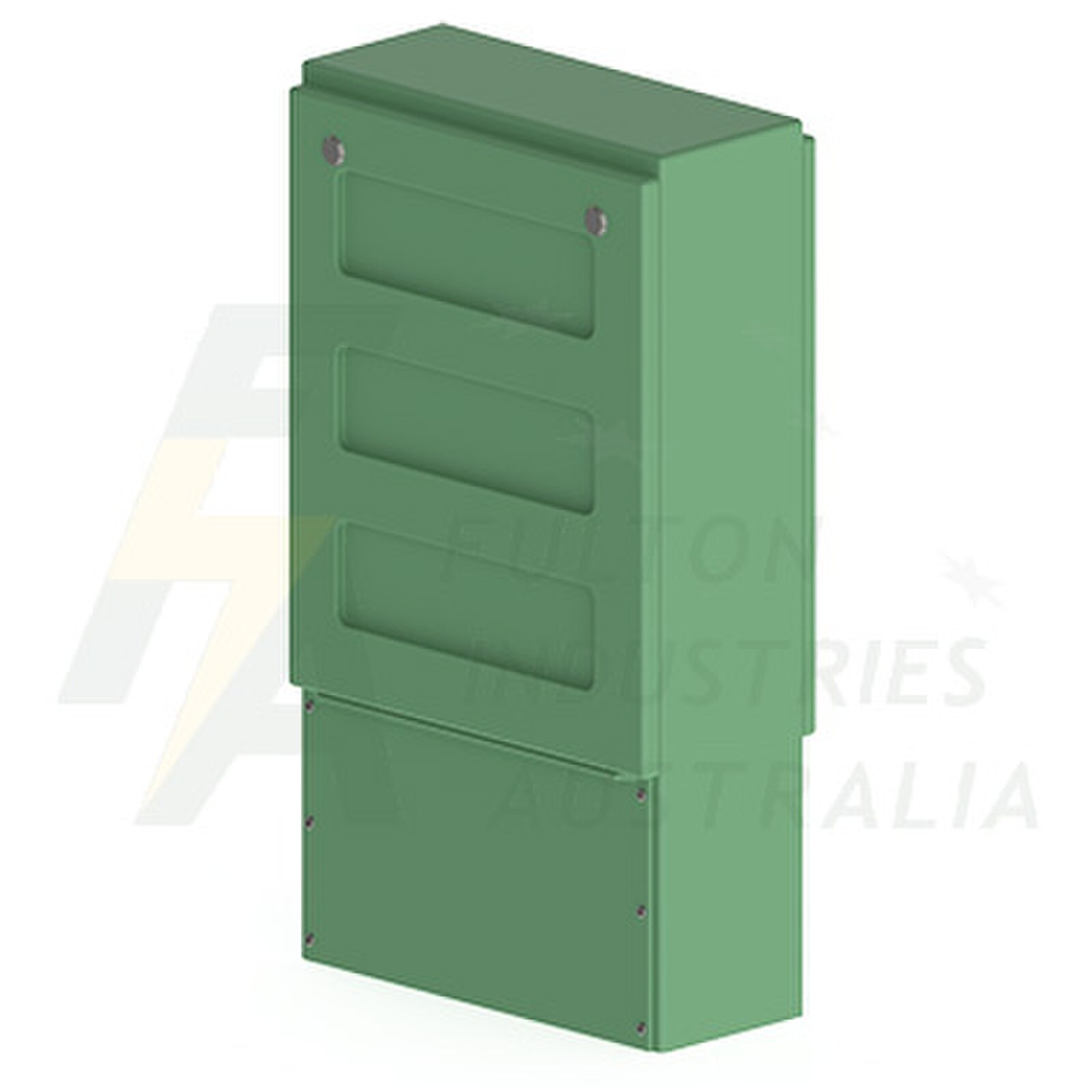 fibreglass green electrical pillar cabinet